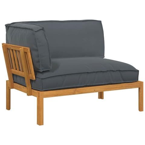 Set di divani con cuscino Antracite 133 x 92 x 69 cm - Foto 1