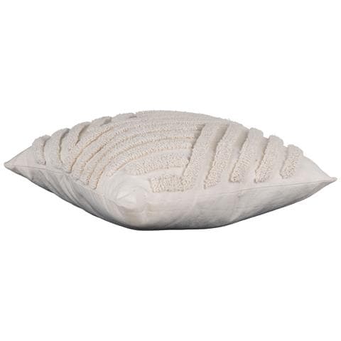 Cuscino Decorativo Albany-bianco-cotone-45x45x1 Cm - Foto 2