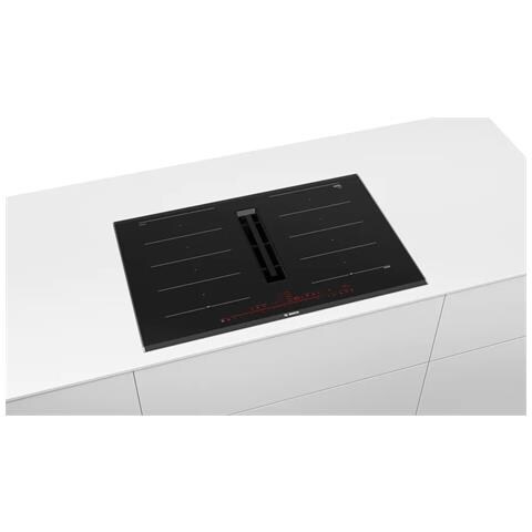 Serie 8 PXX875D57E piano cottura Nero Da incasso 80 cm Piano cottura a induzione 4 Fornello (i) Cappa da incasso - Foto 3