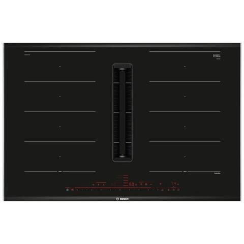 Serie 8 PXX875D57E piano cottura Nero Da incasso 80 cm Piano cottura a induzione 4 Fornello (i) Cappa da incasso - Foto 1