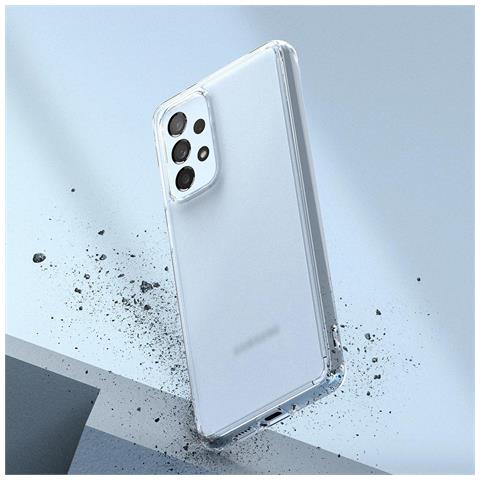 Coperchio Ringke Fusion Matte Con Bordo Gelatinoso Trasparente Per Samsung Galaxy A73 - Foto 1