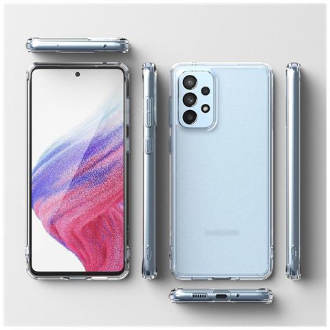 Coperchio Ringke Fusion Matte Con Bordo Gelatinoso Trasparente Per Samsung Galaxy A73 - Foto 2