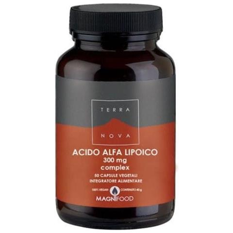 Terranova Acido Alfa Lipoico 300MG Complex 50 Capsule - Foto 1