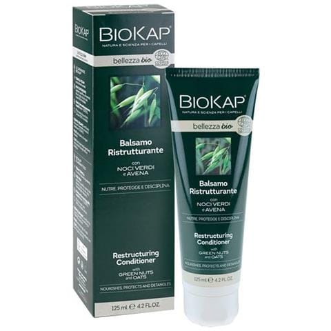 Biokap Bellezza Bio Balsamo Ristrutturante Cosmos Ecocert 125 ml Biosline - Foto 1