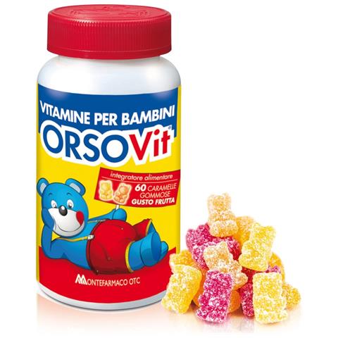 Orsovit Caramelle Gommose Vitamina Bb Senza Glutine 60 Pezzi - Foto 1