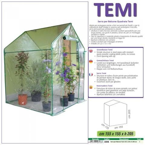 Serra A Casetta Clematis 1,55x1,55xh2,05 - Foto 2