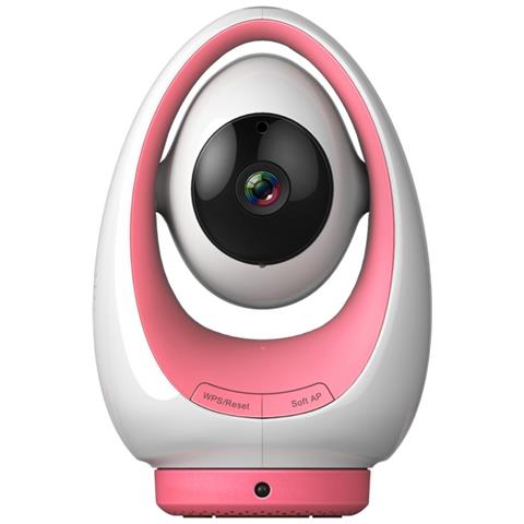 Fosbaby P1 Wi-Fi Rosa monitor video per bambino - Foto 1