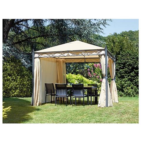 Gazebo Da Giardino 3 X 3 Metri Con Tende Laterali - Foto 2