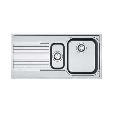 Lavello Smart Da Incasso Bordo Slim 1 Vasca profonda 1/2 Vasca SRX 651 Gocciolatoio Sinistro Scatola Di Cartone - Foto 2