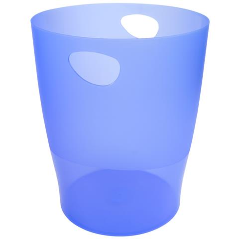 pz. 1 Cestino Ecobin Iderama blu ghiaccio traslucido 45310D - Foto 1