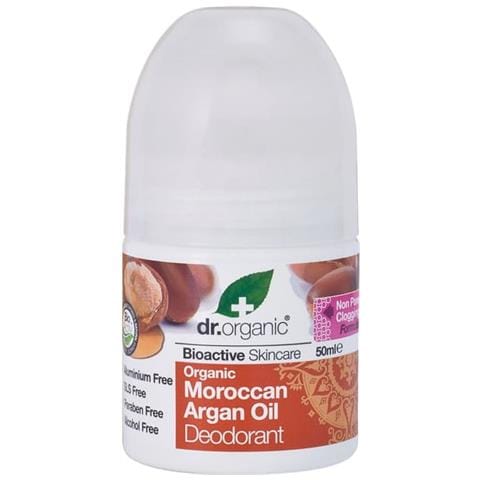 Dr Organic Moroccan Argan Oil Deodorant Roll On 50ml - Deodorante corpo - Foto 1
