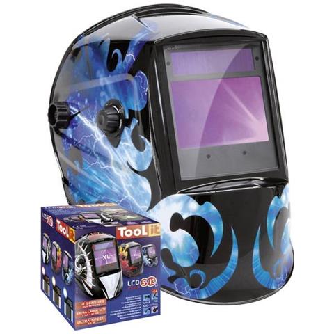 Casco Di Saldatura Nero, Blu 5-9 / 9-13 G Cosmic - Foto 1