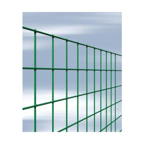 Rete Elettrosaldata Plastificata Con Maglie Rettangolari 25 X H. 1,0 Mt - 50,8 X 76,2 Mm Verde Alpi Esaplax - Foto 2