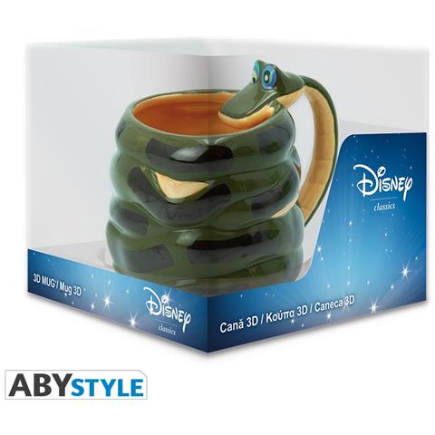 Disney - Il Libro Della Giungla - Tazza 3d - 450 Ml - Kaa - Foto 2