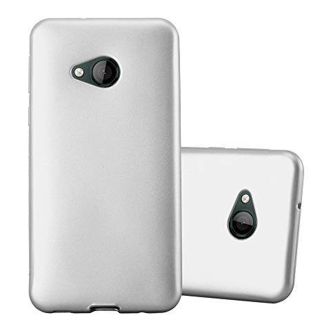 Custodia Compatibile Con Htc U Play In Argento Metallico - Coperchio Protettivo In Silicone Tpu Flessibile - Foto 1