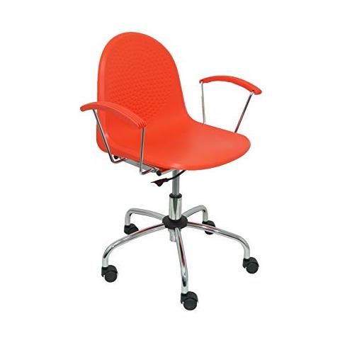 320gbl - Sedia Da Ufficio Girevole, Colore: Bianco - Foto 5