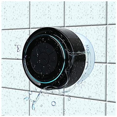 Bluetooth Cassa Altoparlante Impermeabile Da Doccia-wireless Speaker Waterproof Con Microfono Integrato, Altoparlante Bluetooth Doccia Vivavoce-portatile Per Casa / Esterno Compatabile Con Smartphones - Foto 1