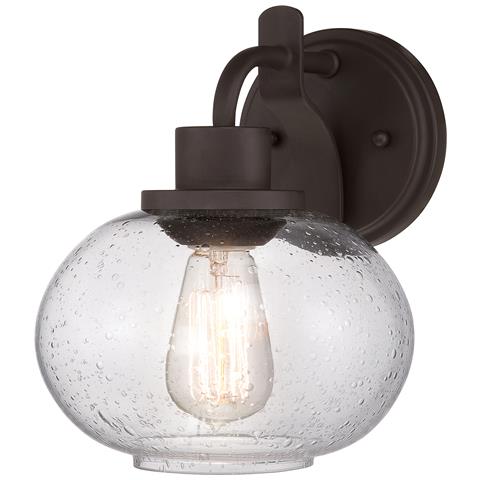 Applique 1 Luce Bronzo Antico, Attacco E27 - Foto 5