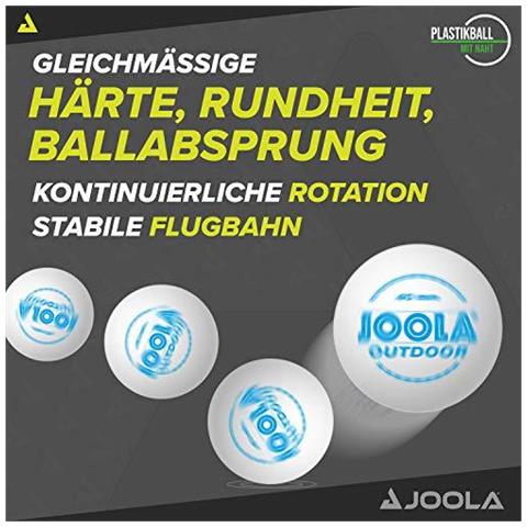 Tennis Da Tavolo Allaperto Balls - 6 Confezione Di 40 Mm Dimensione Regolamento Ping Pong Palle Per Allenamento E Ricreativo - Divertimento Come Un Giocattolo Cat - Interna Ed Esterna Compatibile Bianco - Foto 4