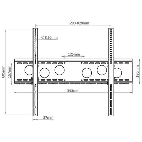 WH 85 T-HD 110" Nero - Foto 4