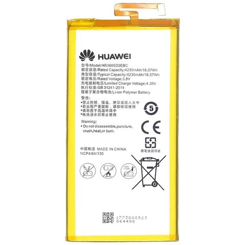 Batteria Litio Integrata Originale Hb3665d2ebc Bulk Per P8 Max - Mediapad T2 7.0 Pro - Foto 1