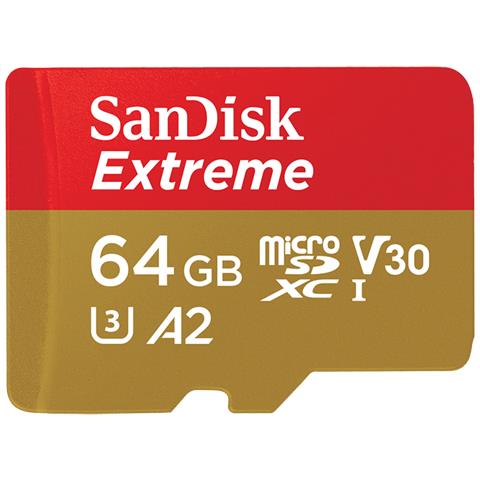 Extreme 64 GB MicroSDXC UHS-I Classe 10 - Foto 1