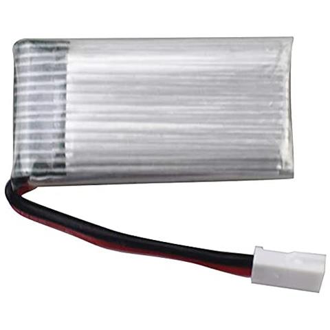 4 Pezzi Batteria Lipo Ricaricabile 3.7v 380mah Per Hubsan X4 H107c H107d H107l, syma X11 X11c, Hs170 Hs170c Rc Quadricottero - Foto 2