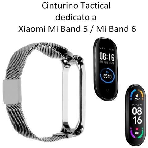 Cinturino 686 Originale Magnetic Steel Per Xiaomi Mi Band 5 - 6 Silver - Foto 2