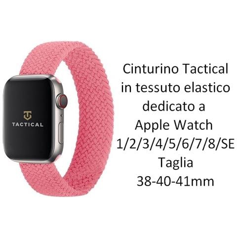 Cinturino Xl 767 Originale Braided String Per Apple Watch 1-2-3-4-5-6-7-se 38 40 41mm Rosa - Foto 2