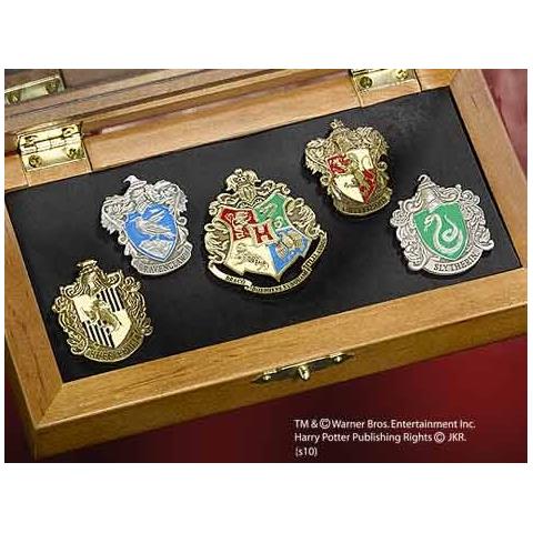 Collezione 5 Spille Casate Di Hogwarts - Foto 1