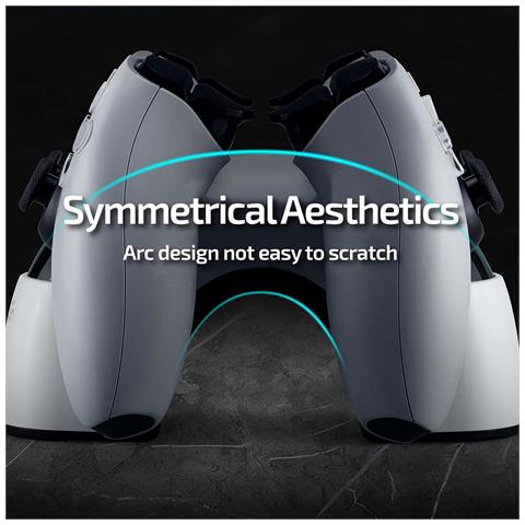 Doppia Stazione Di Ricarica Per Controller Ps5 Dock Caricatore Dual Charging - Foto 2