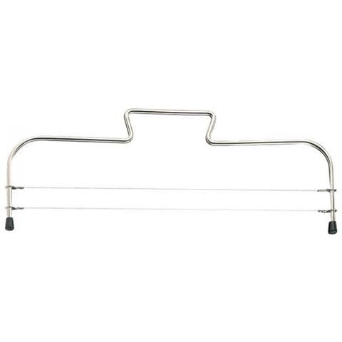 Simplex-duo - Affettatrice Per Torte A Filo - Nero - Acciaio Inossidabile - Acciaio Inossidabile - Acciaio Inos - Foto 1