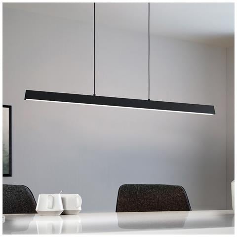 Lampadario Moderno Simolaris-z Led Alluminio Nero - Foto 1