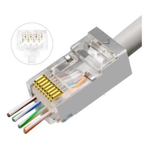 Awg23-24 Stranded /solid Cavo Di Collegamento Rj45 Trasparente - Foto 1