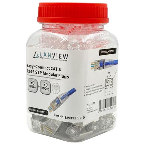 Awg23-24 Stranded /solid Cavo Di Collegamento Rj45 Trasparente - Foto 2