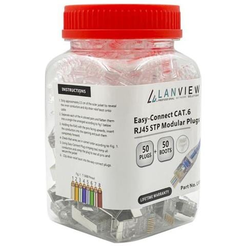 Awg23-24 Stranded /solid Cavo Di Collegamento Rj45 Trasparente - Foto 3