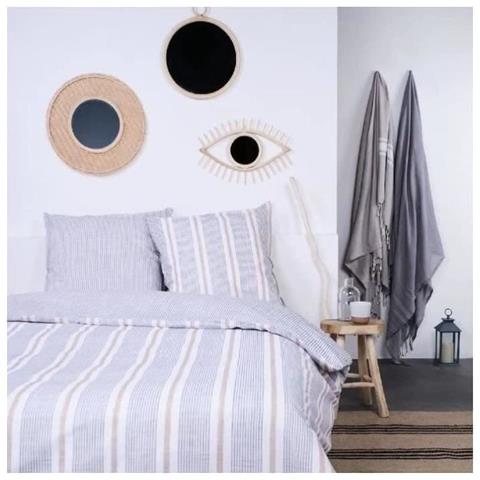 Set Biancheria Da Letto Blu 220 X 240 Cm - Foto 1