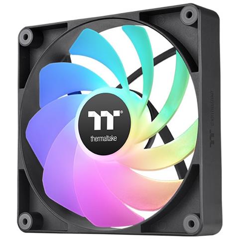 Thermaltake CT140 Reverse ARGB Case per computer Ventilatore 14 cm Nero 2 pz - Foto 1