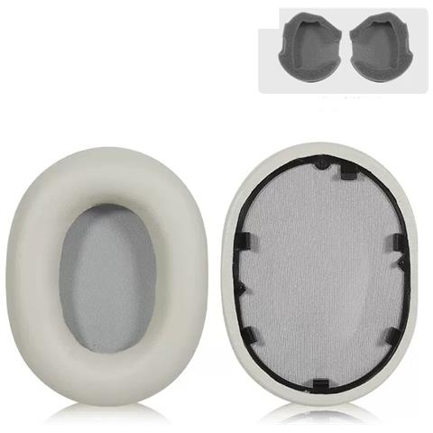 Cuscinetti Auricolari Di Ricambio Per Sony Wh-1000xm5 Silver - Foto 2