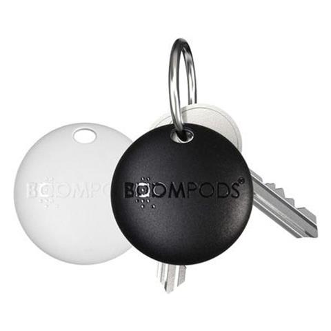 Confezione Da 2 Portachiavi Airtag Boomtag Compatibili Con Apple Find My Ipx5, Nero - Foto 1