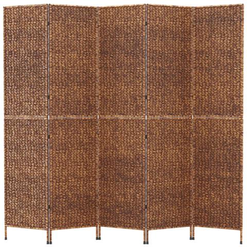 Divisorio Ambienti 5pannelli Marrone 205x180cm Giacinto D'acqua - Foto 3