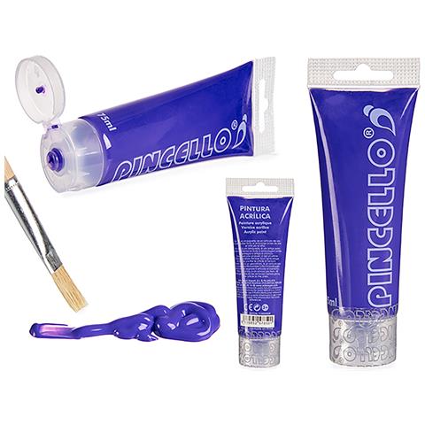Tubo Di Pittura Acrilica 75ml Viola - Foto 1