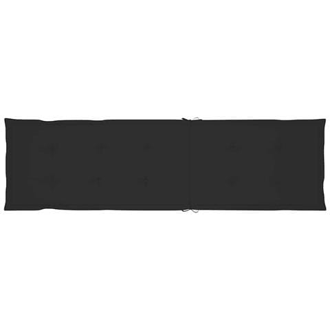 Sdraio Da Esterni Con Poggiapiedi E Cuscino Massello Di Acacia - Foto 8