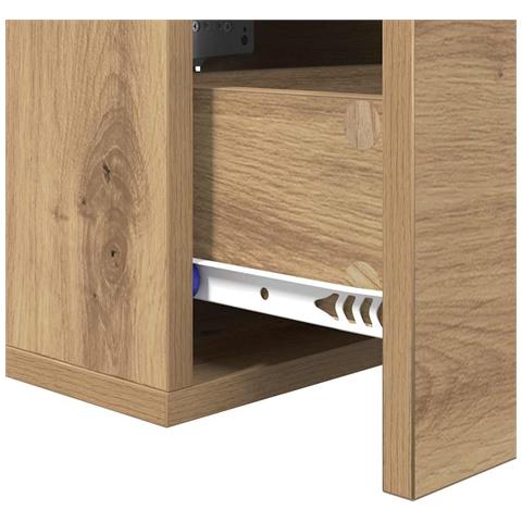 Armadio da Notte rovere artigianale 35 x 35 x 20 cm - Foto 9