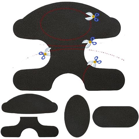Inserti Cuscinetti Tallone Autoadesivi In Eva Per Scarponi Da Sci Per Maggiore Comfort E Vestibilità (1 Paio) - Foto 2