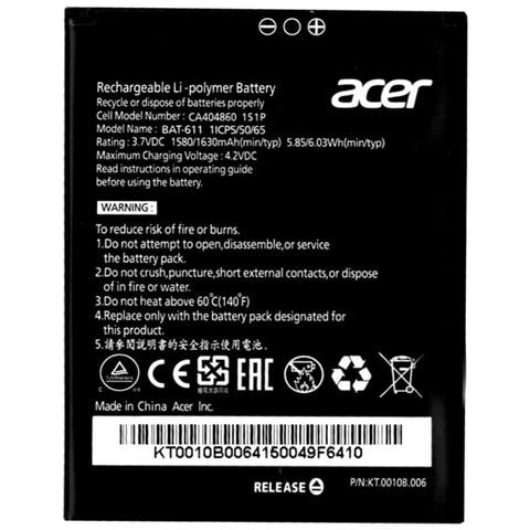 Ricambio Batteria Litio Originale Bat-611 (ca404860) Bulk Per Liquid Z4 - Foto 2