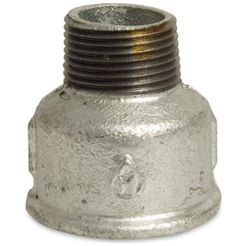 Raccordo Riduzione Filettato In Ghisa Malleabile 1  X 3/4 - Foto 1