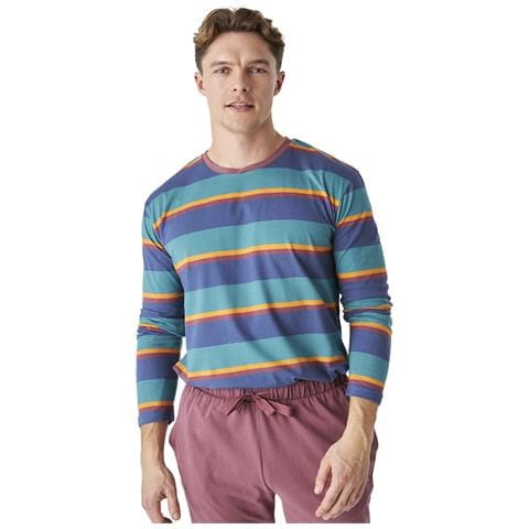 Pigiama Da Uomo In Cotone A Maniche Lunghe Jjb12 - Foto 2