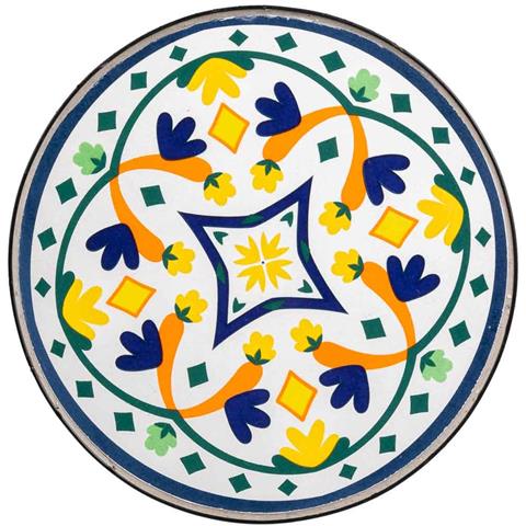 Set Di 3 Supporti In Mosaico Verde Scuro E Metallo - Foto 7