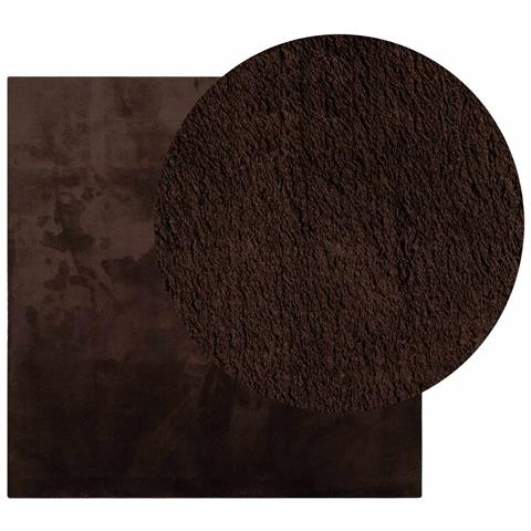 Tappeti per area Quadrato HUARTE Marrone 240 x 240 cm - Foto 2